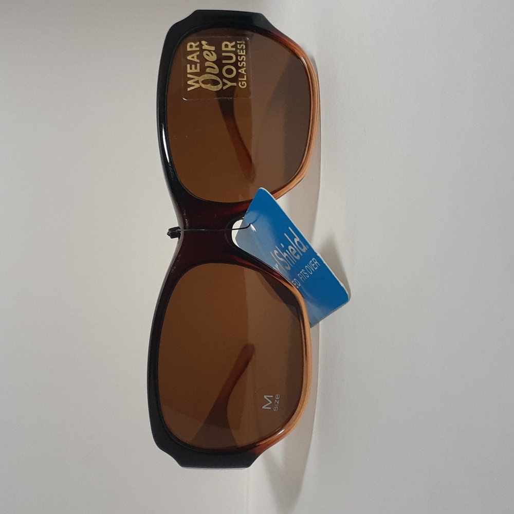 Foster Grant Solar Shield Women Sunglasses Brown Polarized UVA & UVB